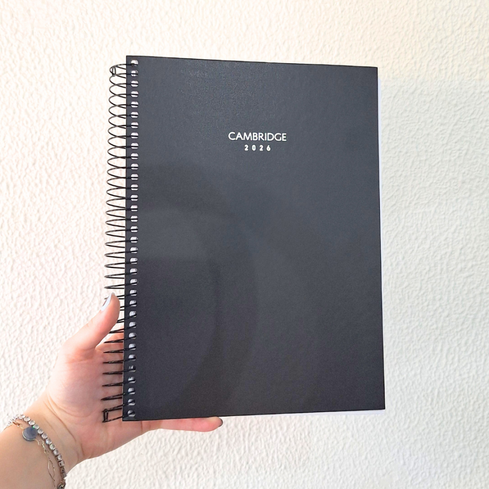Agenda Executiva Espiral Diária Grande Cambridge 2026 Tilibra - #5
