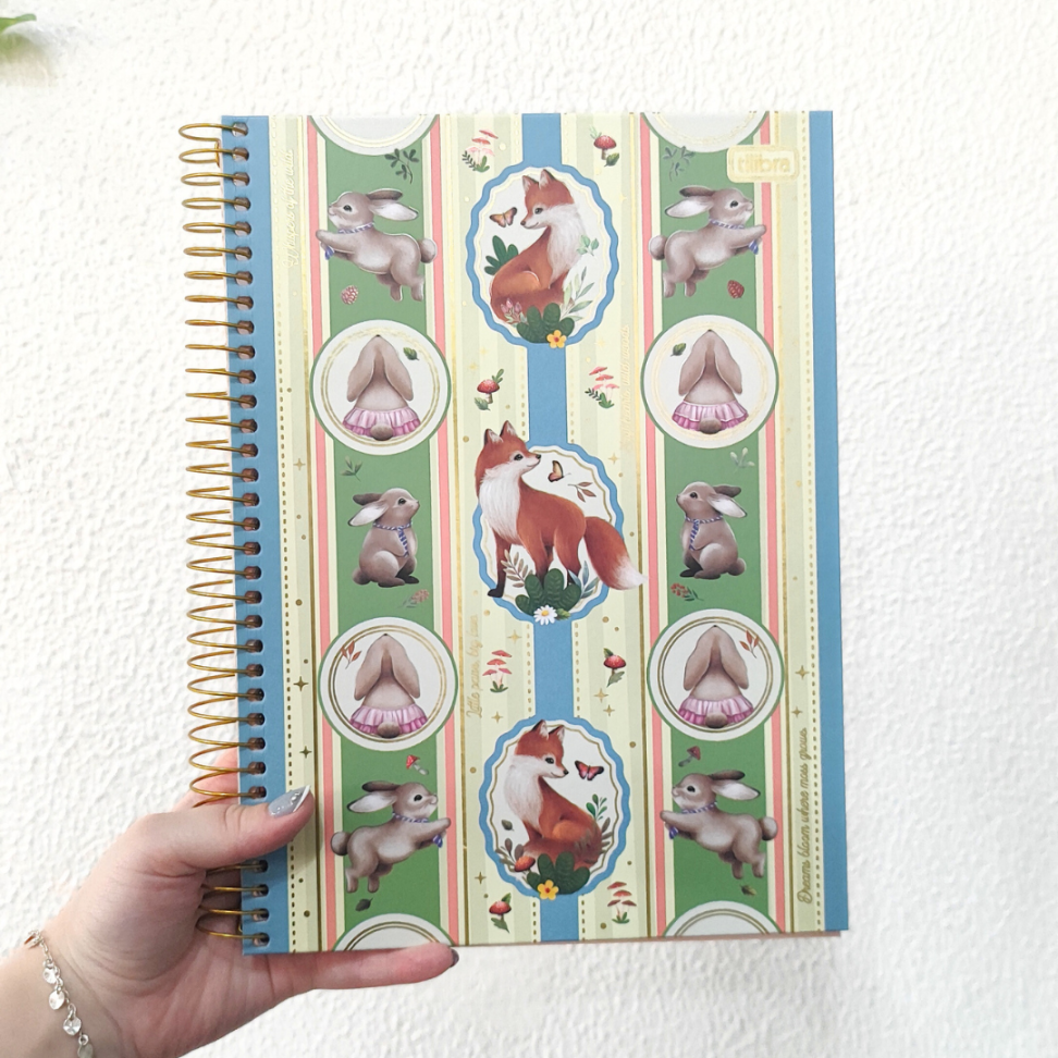 Caderno com Espiral Universitário Loveland 10 Matérias Tilibra - #1