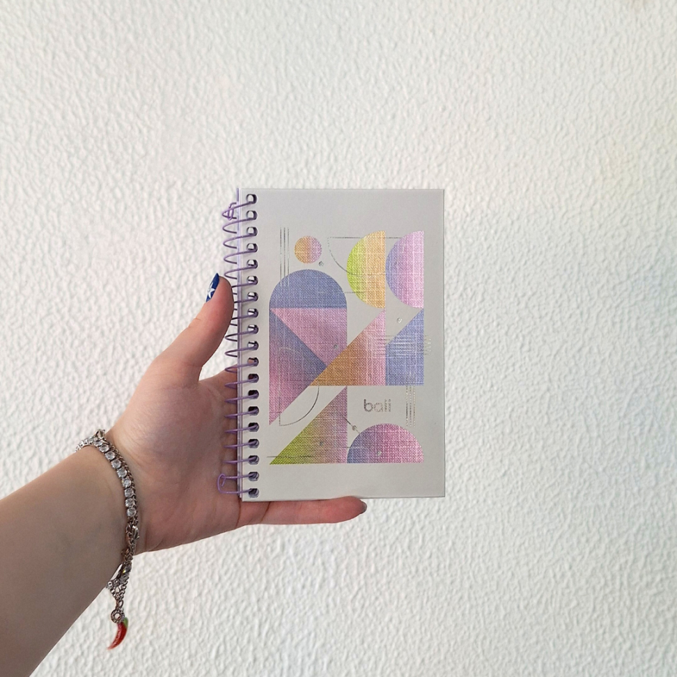Caderneta com Espiral Bali Foroni - #6