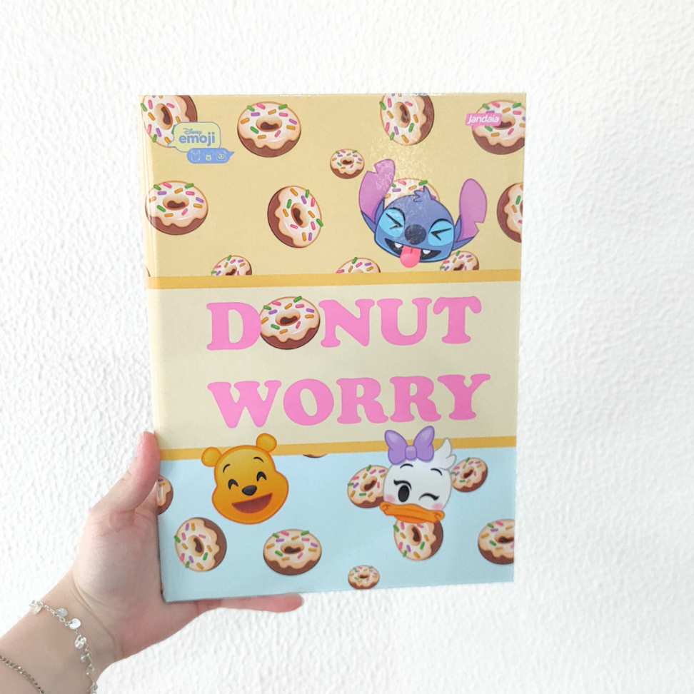 Caderno Brochura Disney Emoji Jandaia - #1