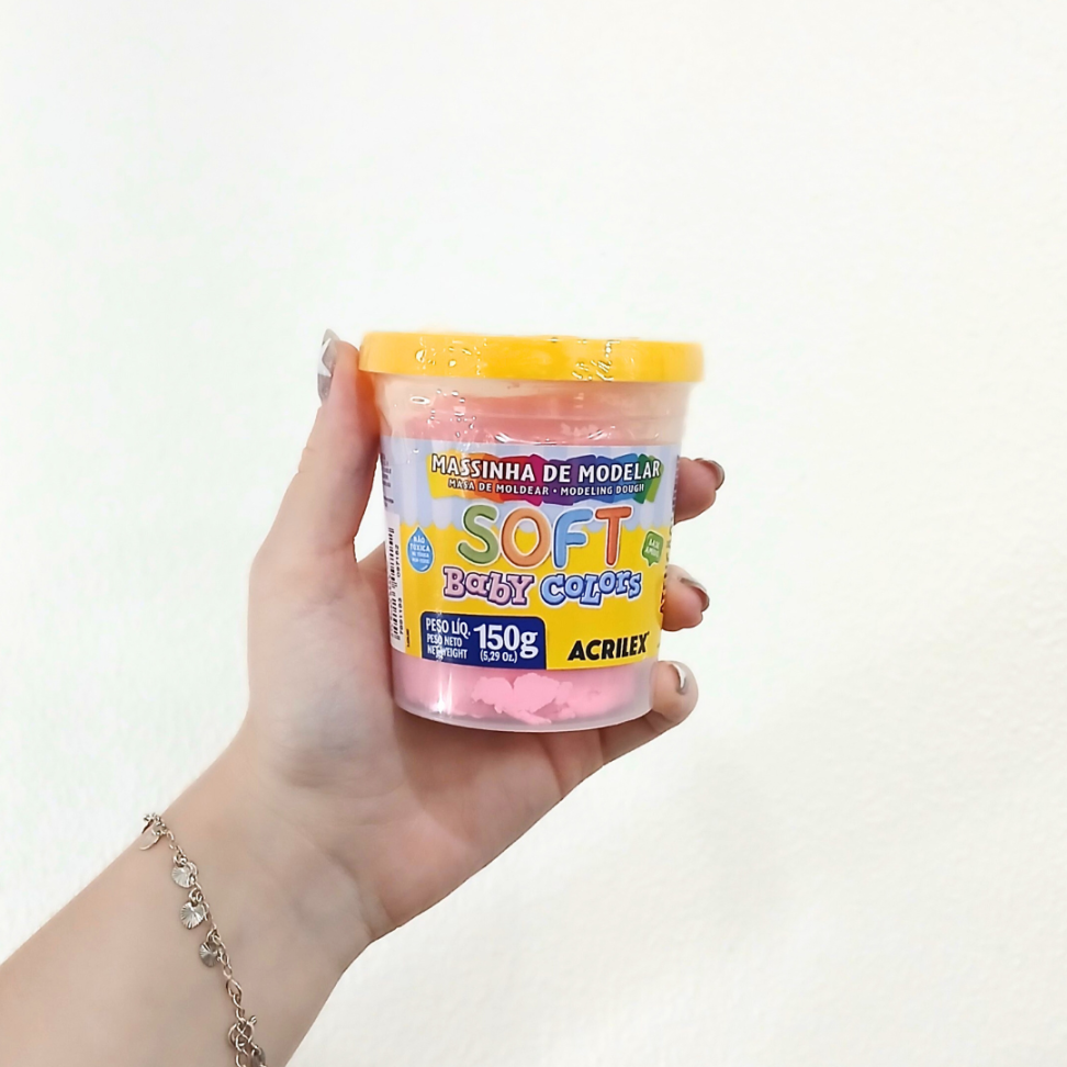 Massinha de Modelar Soft Baby Colors 150g Acrilex - #5