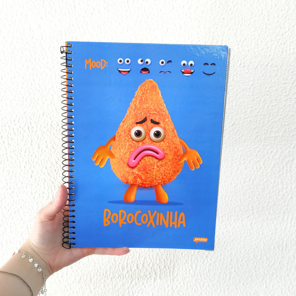 Caderno com Espiral Universitário Insano 1 Matéria Jandaia - #8