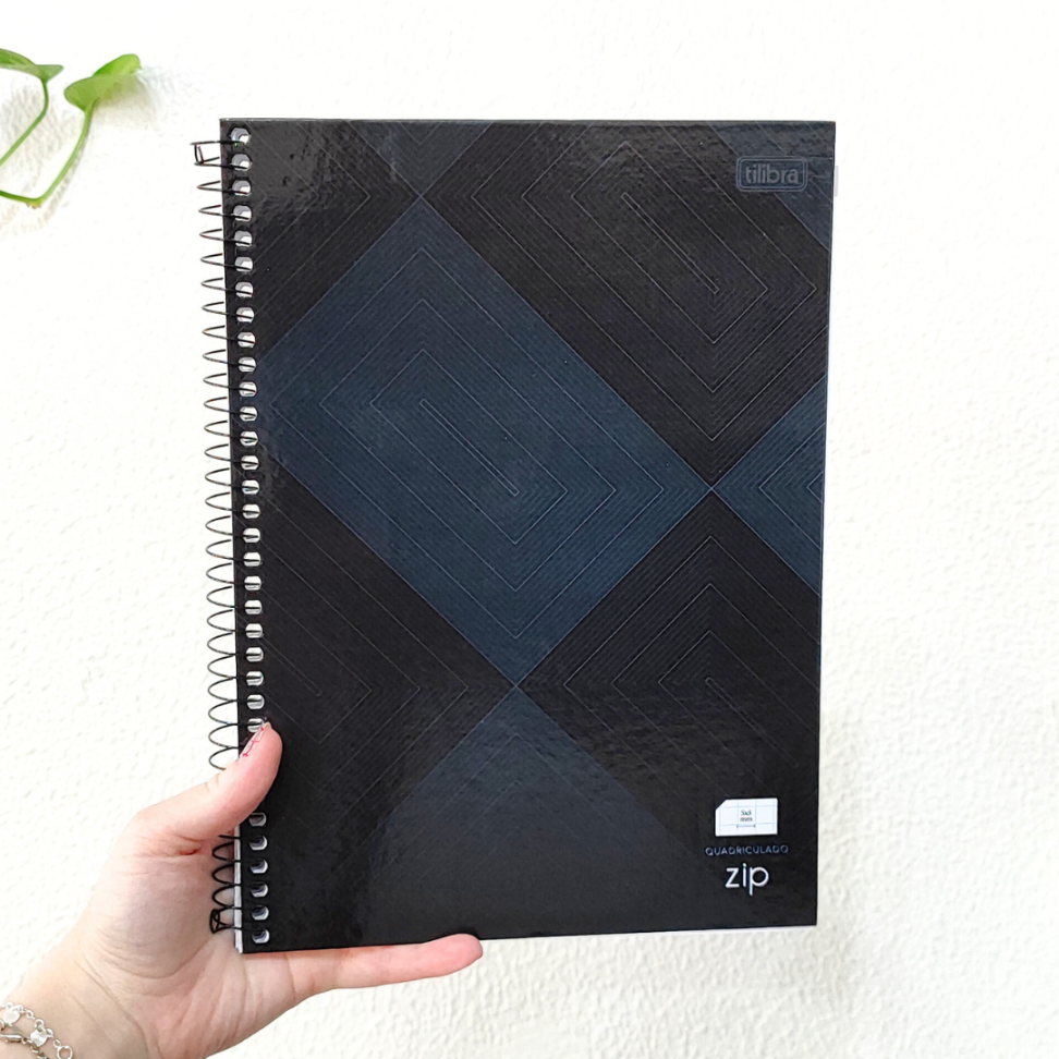 Caderno Quadriculado 5mm x 5mm Zip B Tilibra - #1