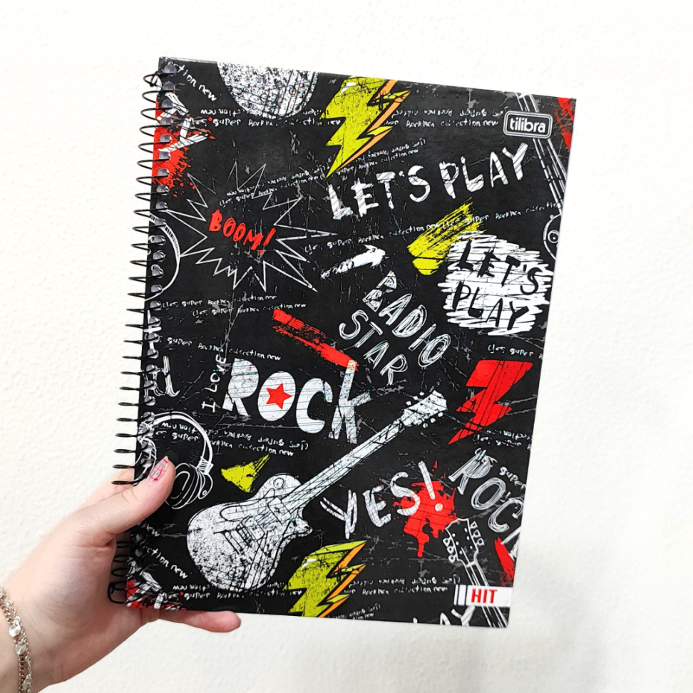 Caderno com Espiral Universitário 1 Matéria Hit Tilibra - #1