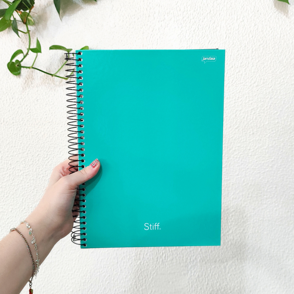 Caderno com Espiral Universitário Stiff 10 Matérias Jandaia - #8
