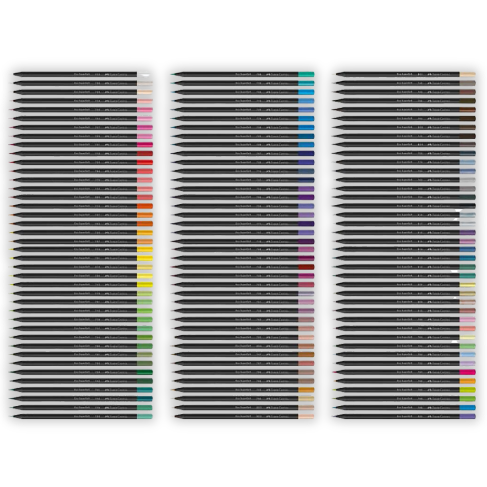 Lápis de Cor Eco SuperSoft Lata 120 Cores Faber-Castell - #1