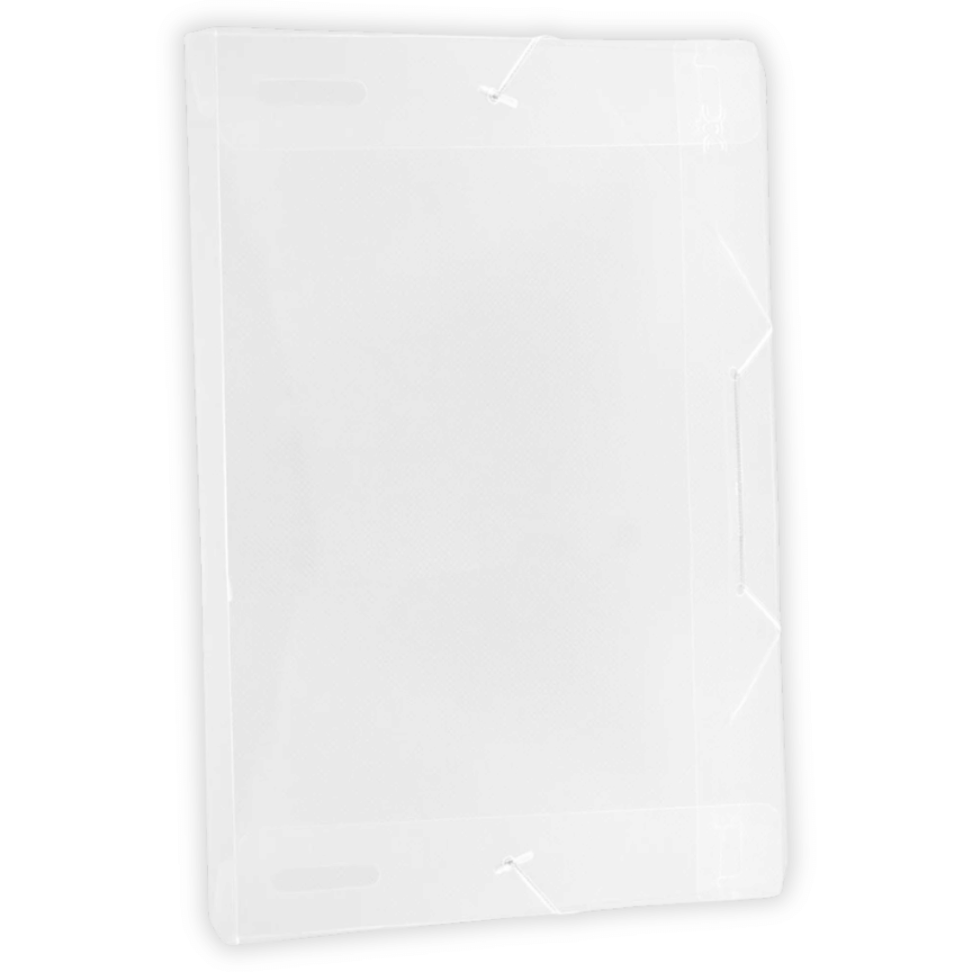 Pasta Aba-Elástico A4 PVC 20mm 1022 Transparente ACP