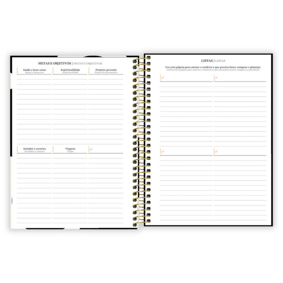 Planner Espiral Médio West Village 2026 Tilibra - #9