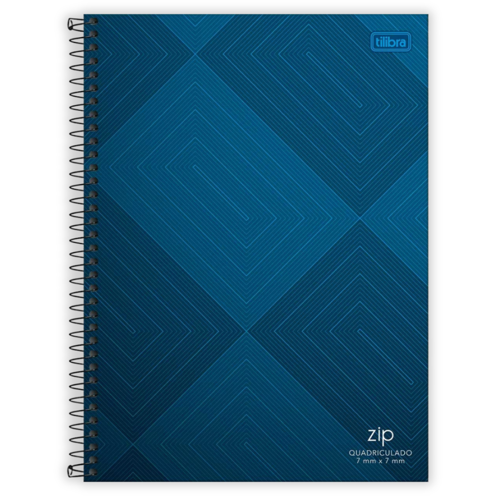 Caderno Quadriculado 7mm x 7mm Zip B Tilibra - #1
