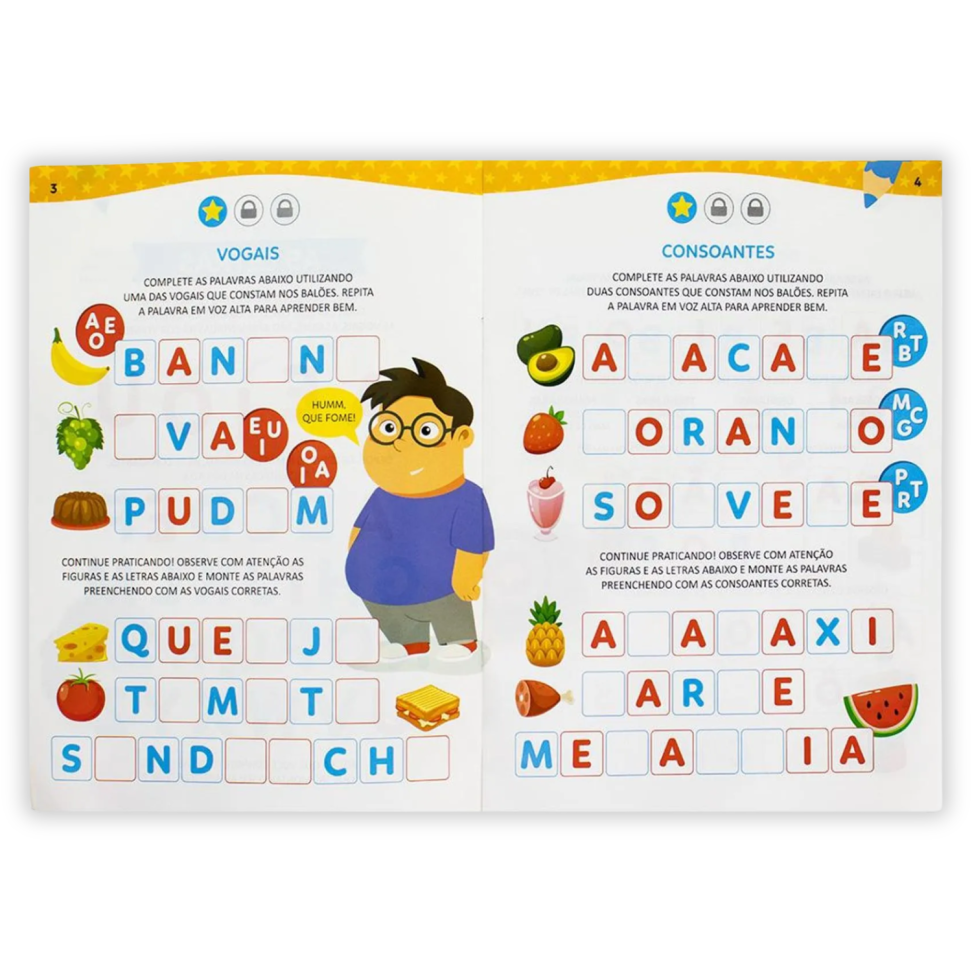 Livro Aprenda em Casa Alfabeto Móvel Letras Todolivro - #1