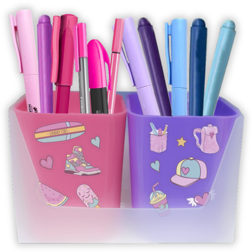 Kit Porta Objetos Duo Full Color Dello - #2