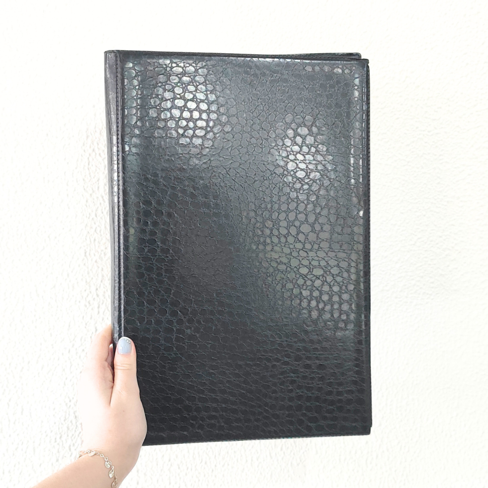 Pasta Prancheta com Bolsa Croco Déo Plásticos - #1