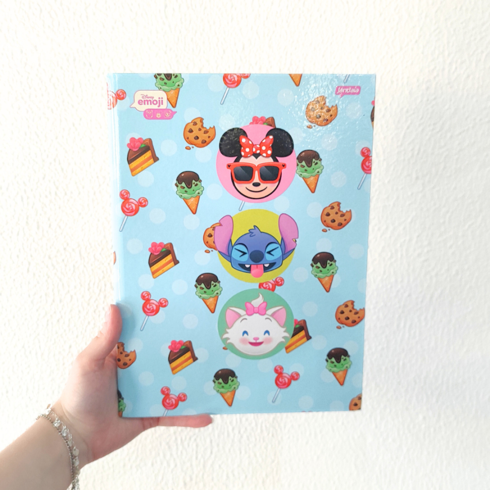 Caderno Brochura Disney Emoji Jandaia - #1