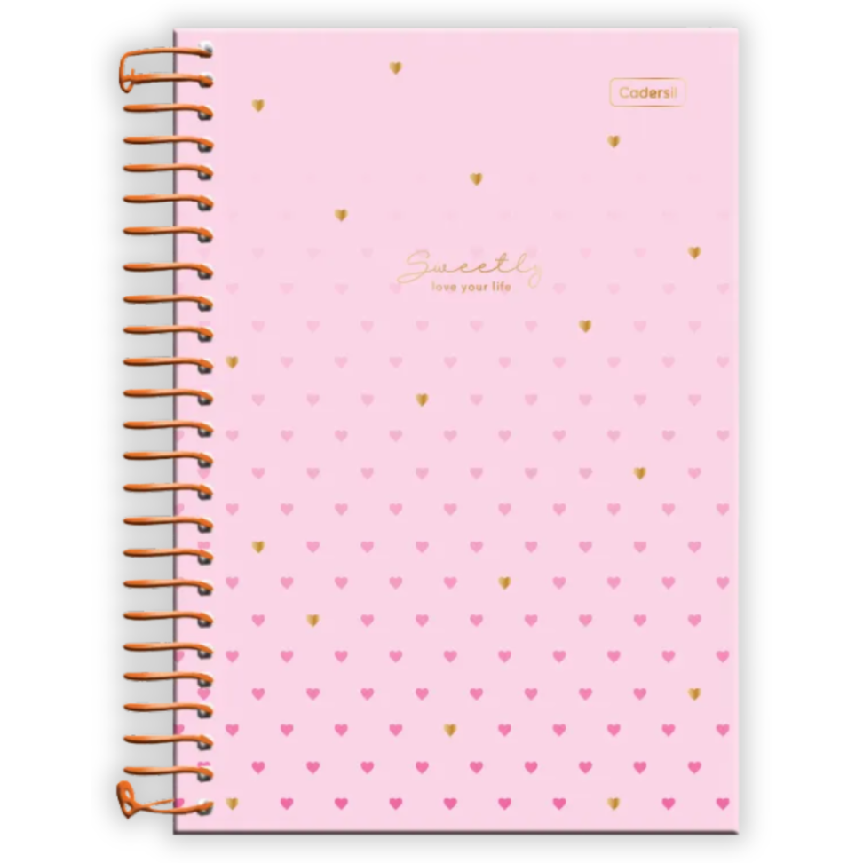 Caderneta com Espiral Sweetly Cadersil - #2