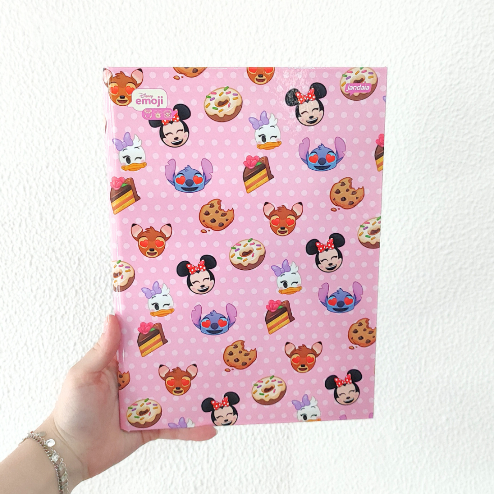 Caderno Brochura Disney Emoji Jandaia - #1