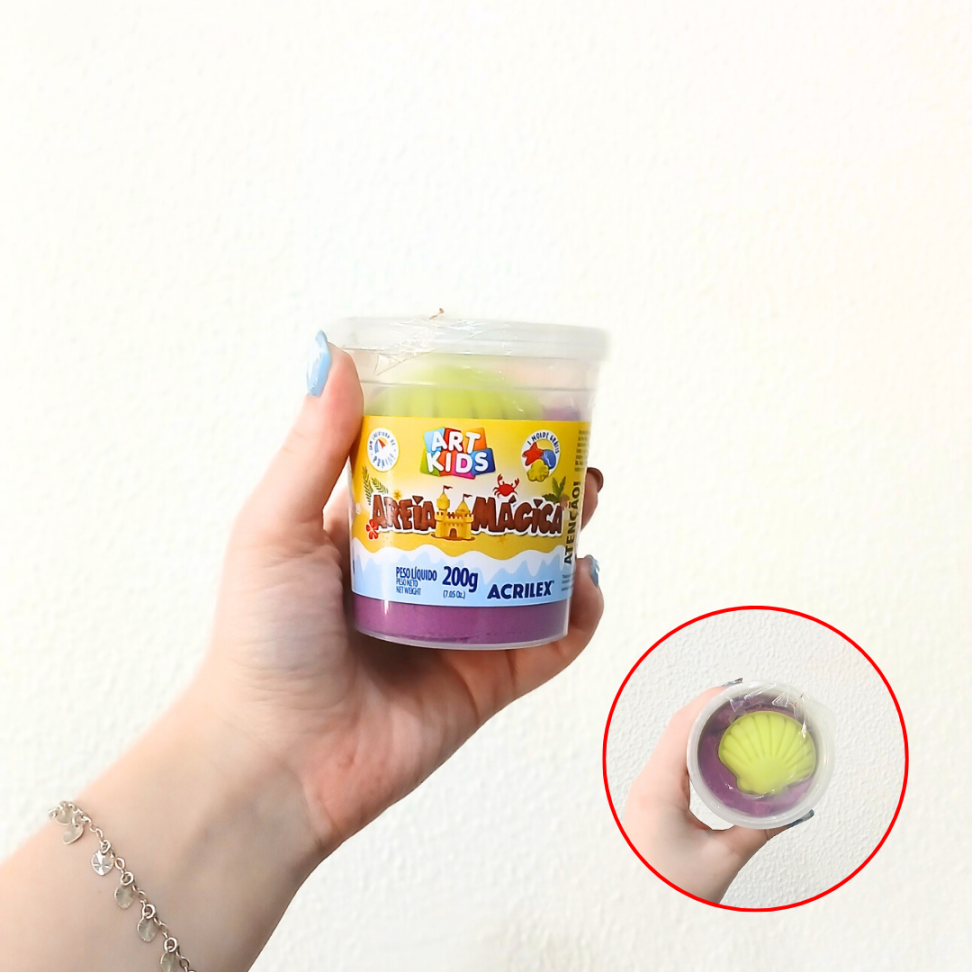 Areia Mágica + Forma Art Kids 200g Acrilex - #12