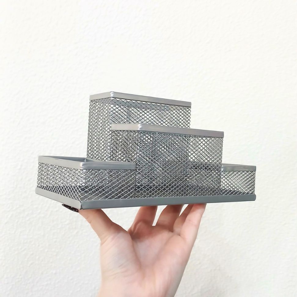 Porta Objetos Aramado Prata OR5162 BRW - #3