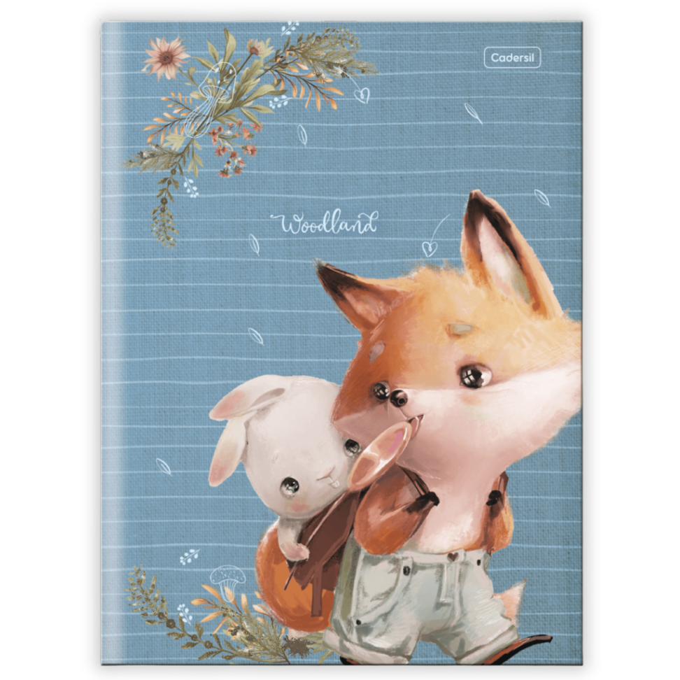 Caderno Brochura Pequeno 1/4 Woodland Cadersil - #2