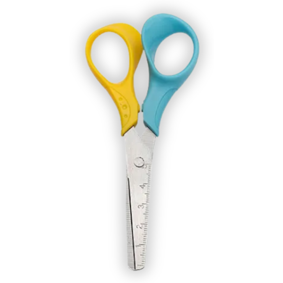 Tesoura Escolar Duocolor Leo e Leo - #4