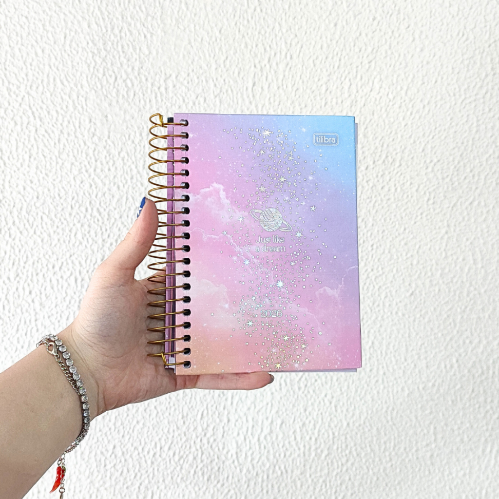 Agenda Espiral Diária Pequena Magic 2026 Tilibra - #12