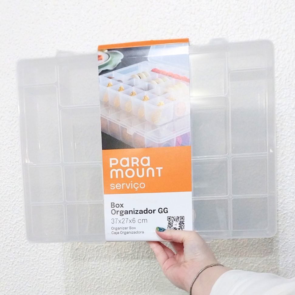 Box Organizador GG Serviço Paramount