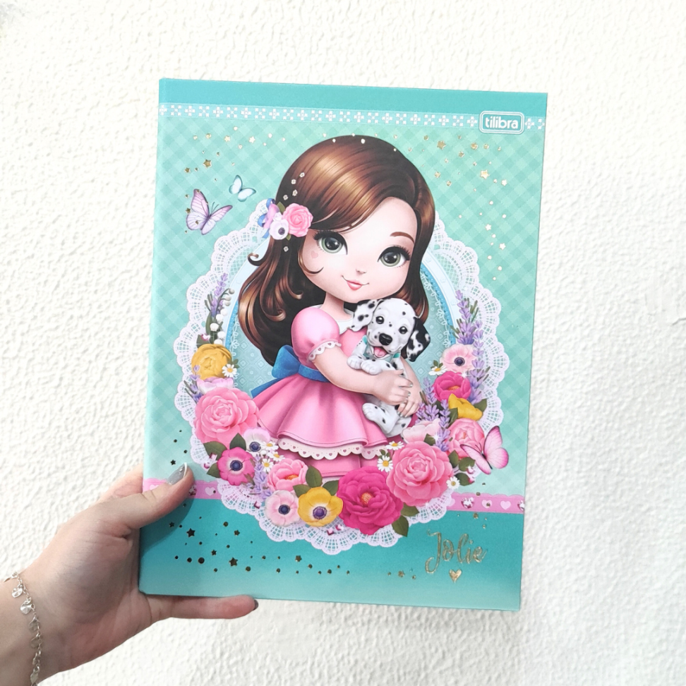 Caderno Brochura Jolie 48 Folhas Tilibra - #1