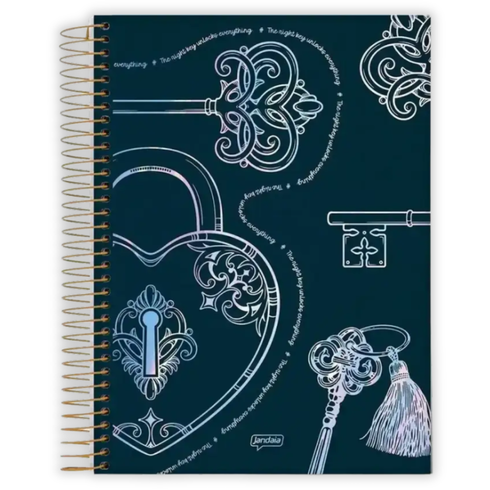 Caderno com Espiral Universitário Star 1 Matéria Jandaia - #1