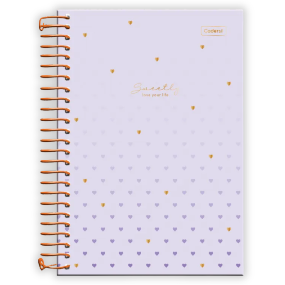 Caderneta com Espiral Sweetly Cadersil - #3