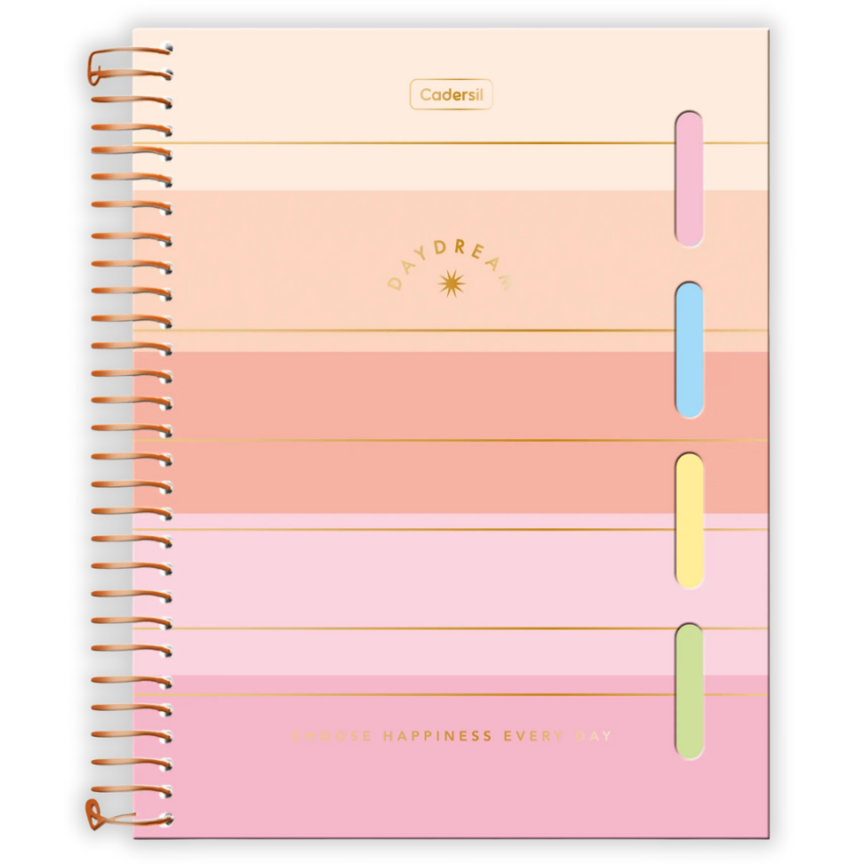 Caderno Criativo com Espiral Colegial Daydream Cadersil - #2