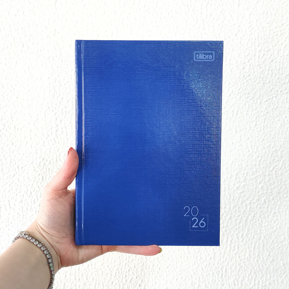 Agenda Executiva Costurada Diária Colorida Spice 2026 Tilibra - #5