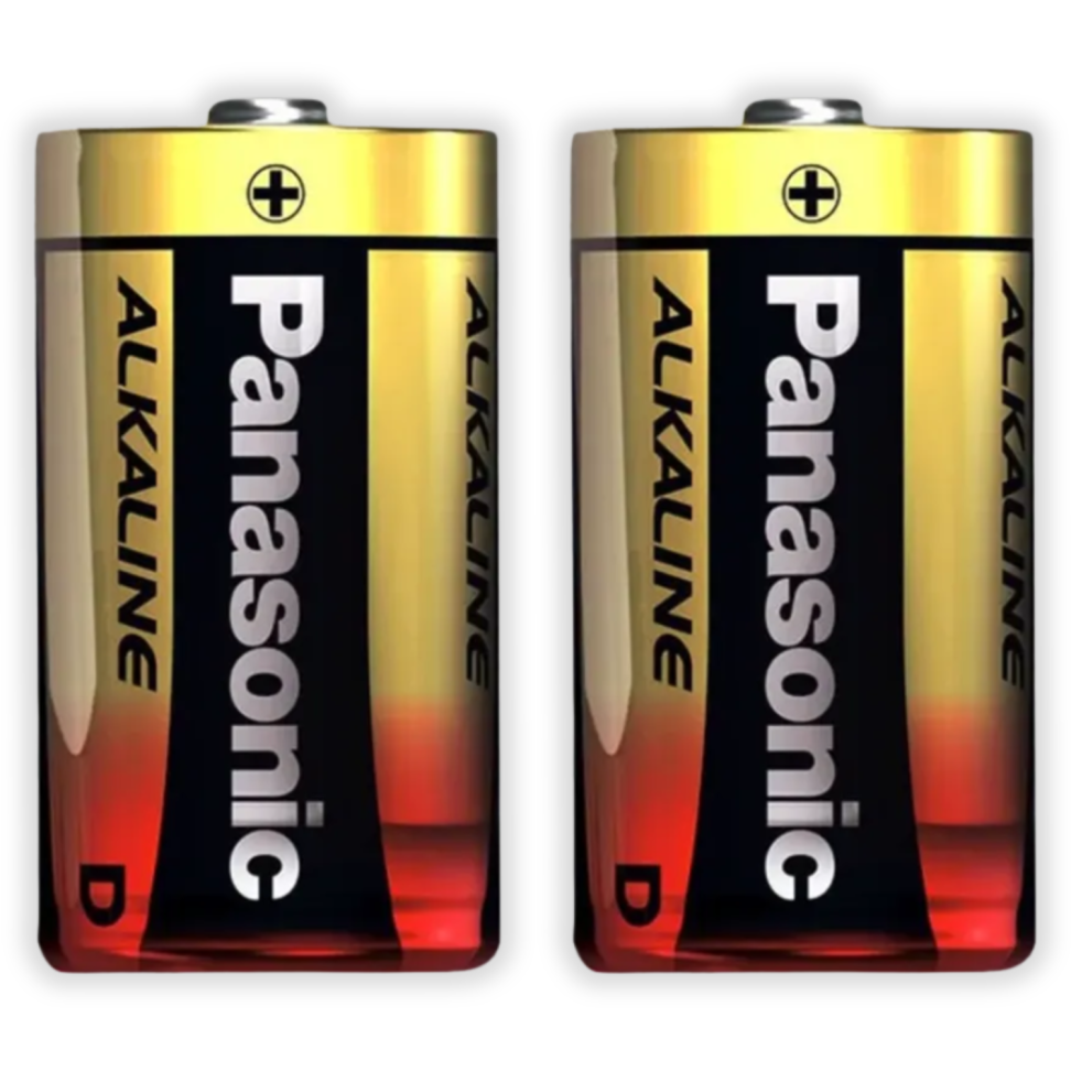 Pilha Alcalina D 2 Unidades Panasonic