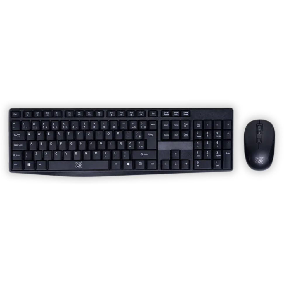 Kit Teclado e Mouse Arteck Sem Fio Maxprint