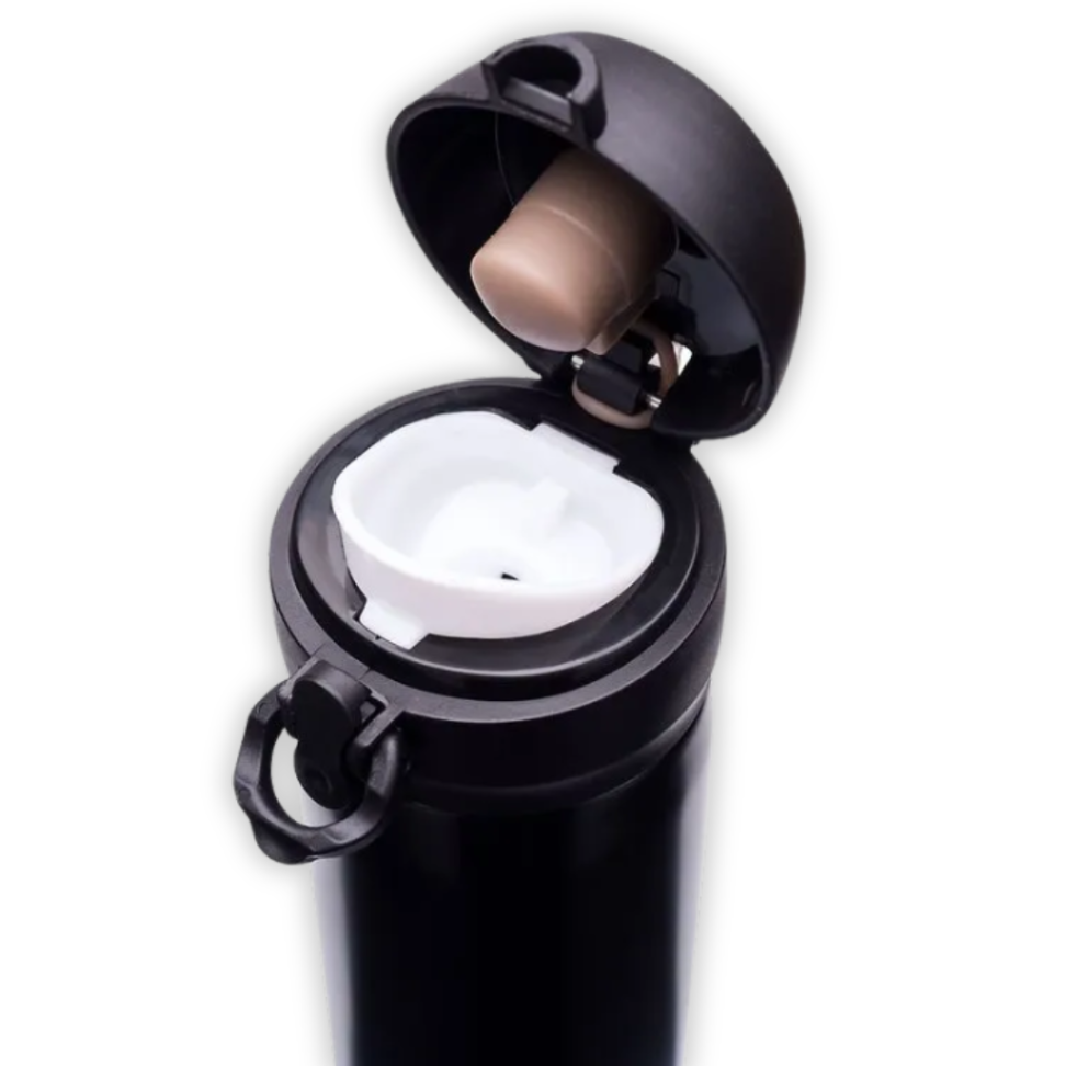 Garrafa Térmica Preta 400ml Jocar Office - #1