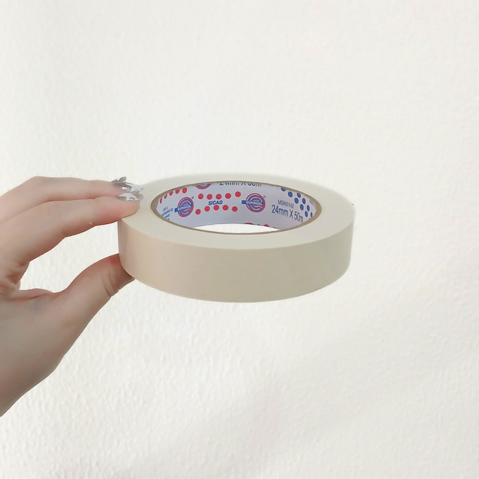 Fita Adesiva Crepe 24mm x 50m Eurocel - #2