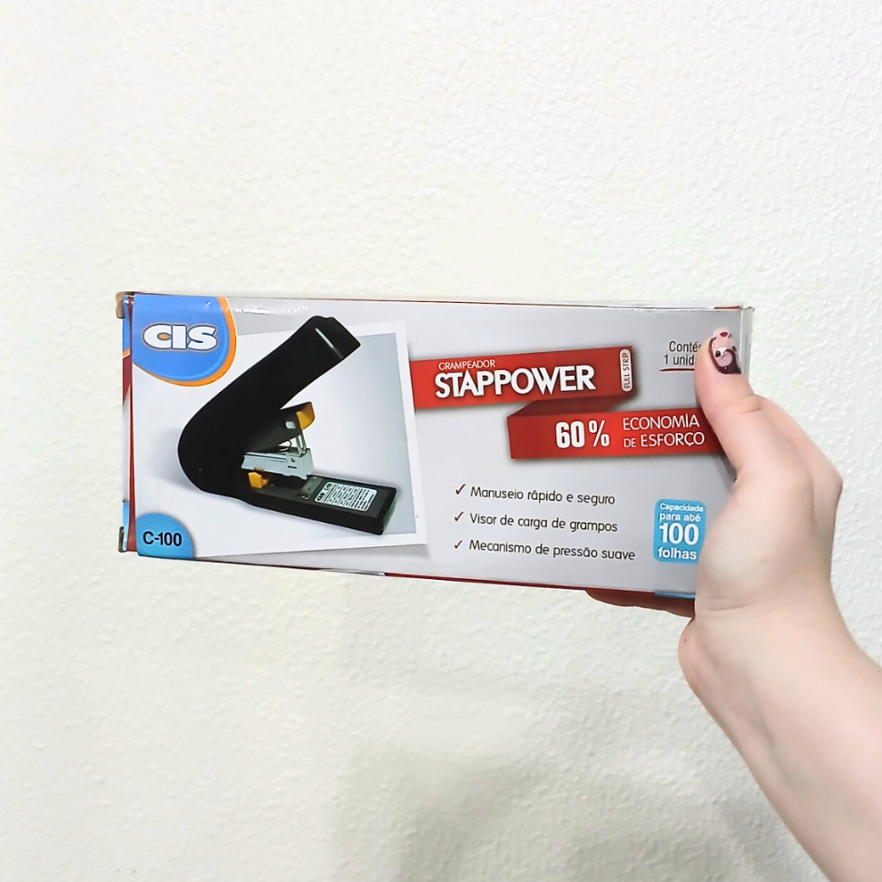 Grampeador 100 Folhas Stappower C-100 CiS - #3