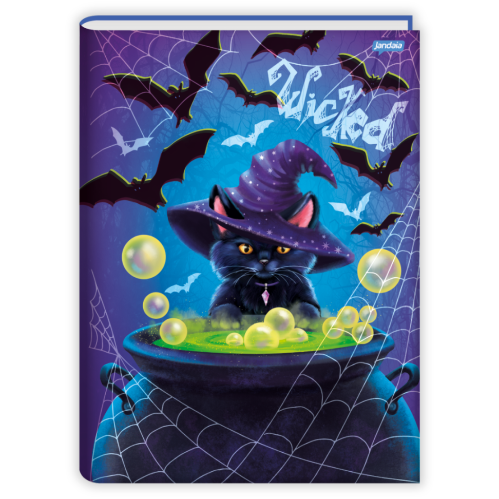 Caderno Brochura Spooky Love Jandaia - #1