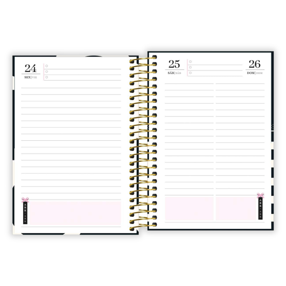 Agenda Espiral Diária Pequena West Village 2026 Tilibra - #9