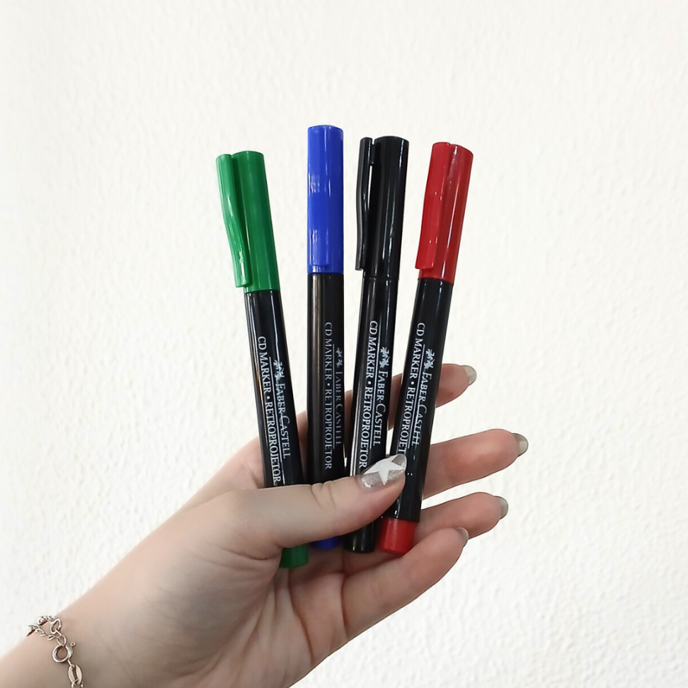 Marcador CD Marker e Retroprojetor Faber-Castell - #7