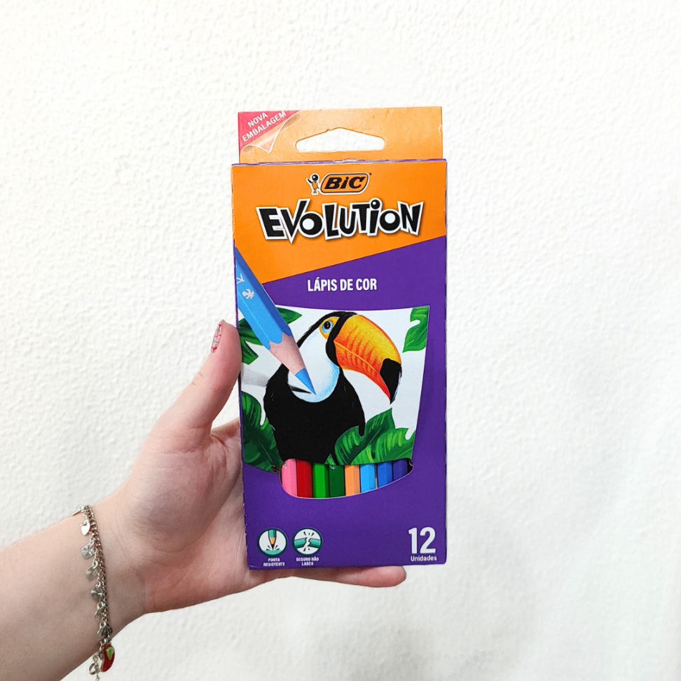 Lápis de Cor 12 Cores Evolution Bic - #1