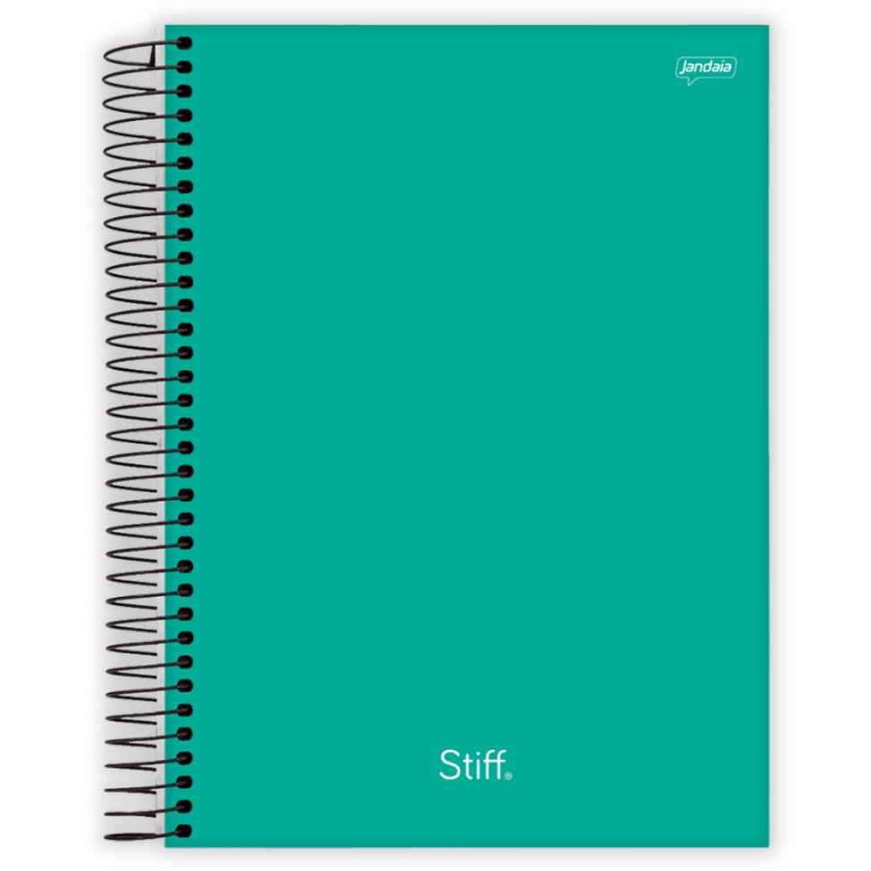 Caderno com Espiral Universitário Stiff 10 Matérias Jandaia - #4