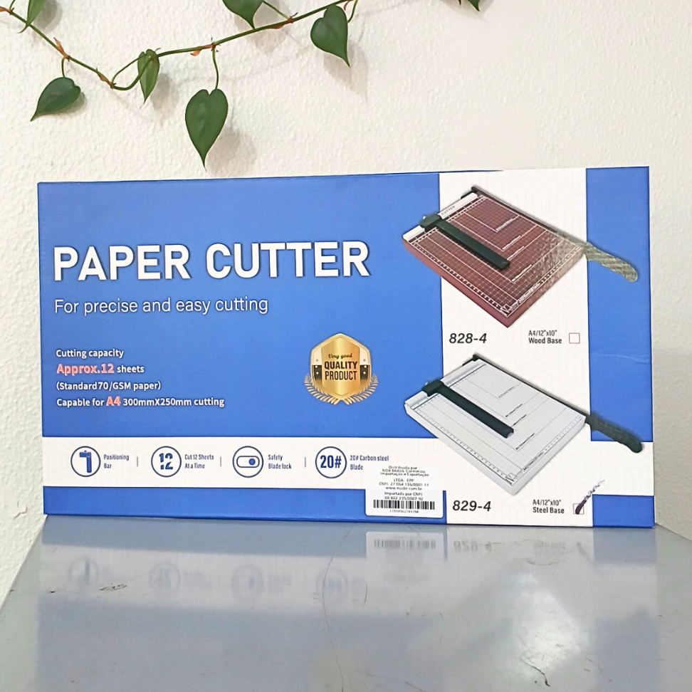 Guilhotina de Facão 12 Folhas A4 Paper Cutter - #3