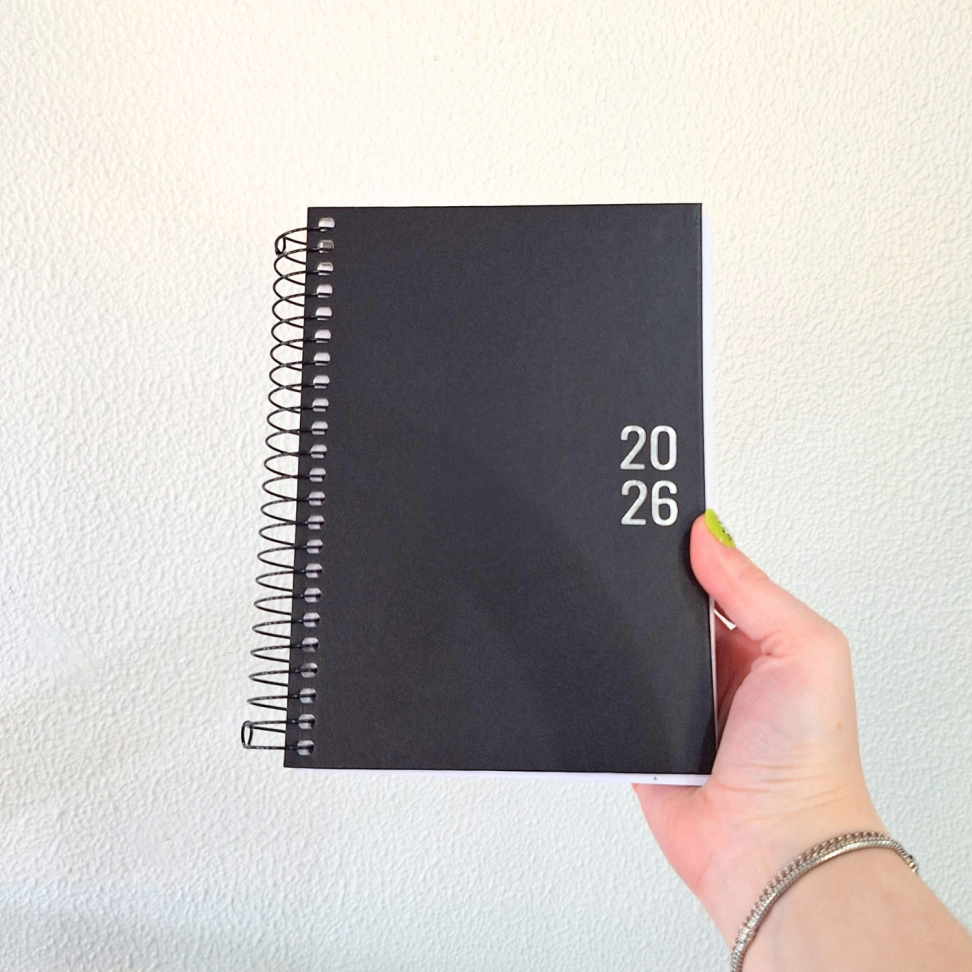 Agenda Executiva Espiral Diária Pequena Napoli 2026 Tilibra - #5