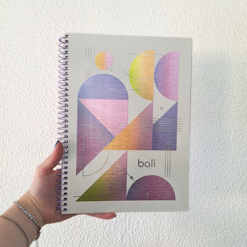 Caderno com Espiral Universitário Bali 1 Matéria Foroni - #7