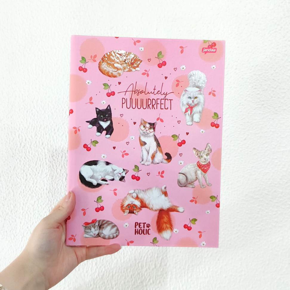 Caderno Brochura Pet Holic Jandaia - #1