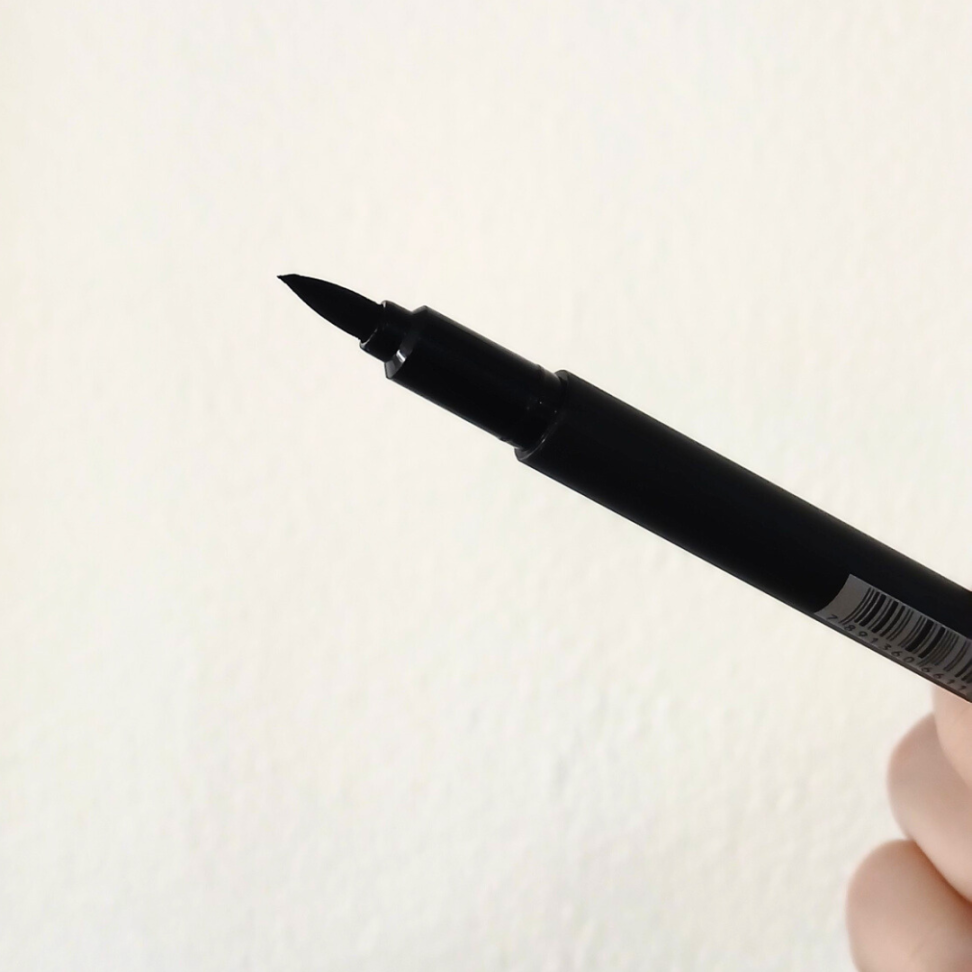 Caneta Hidrográfica Brush Super Soft Preta Faber-Castell - #4