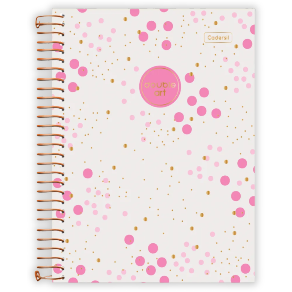 Caderneta com Espiral Double Art Cadersil - #2