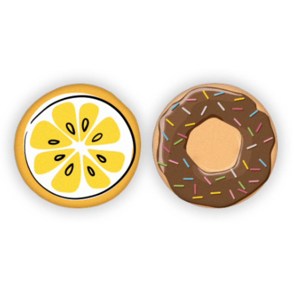 Kit 2 Borrachas com Aroma Food Trends Leo e Leo - #3