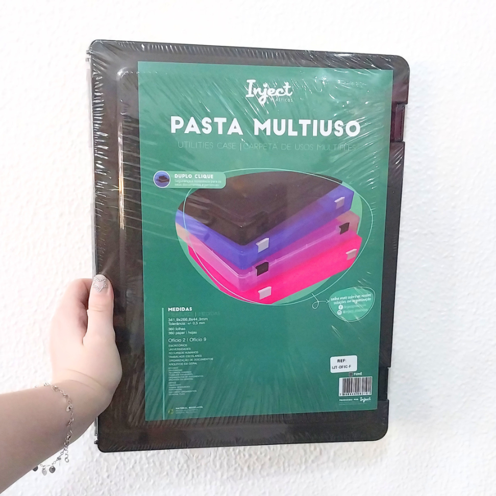 Pasta Multiuso Duplo Clique Inject Plásticos - #4