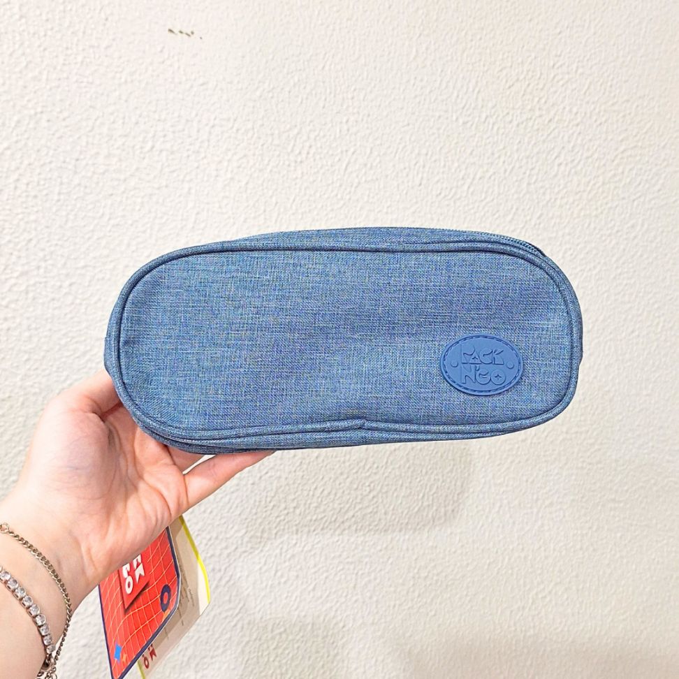 Estojo Duplo Jeans Azul Packn'Go - #4