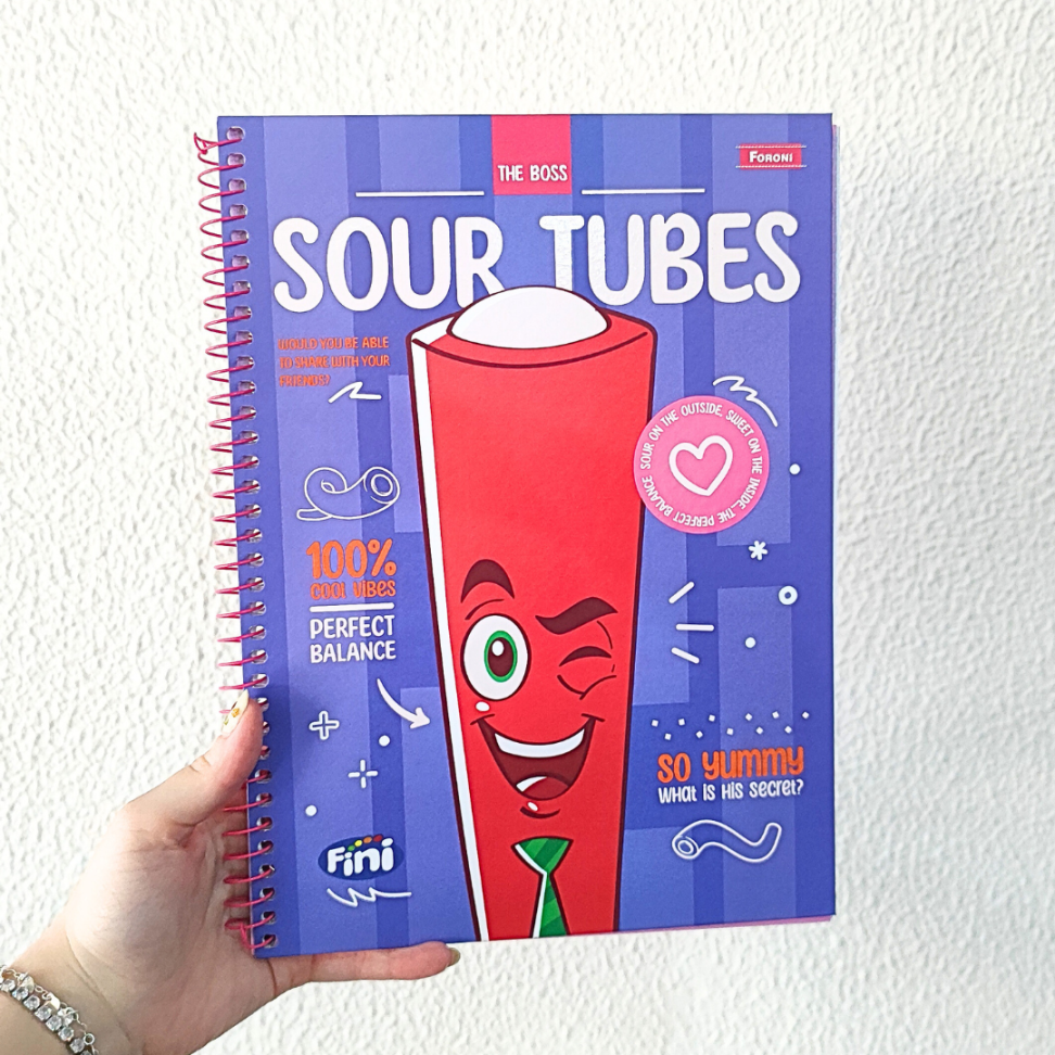 Caderno com Espiral Universitário com Cheirinho Fini 1 Matéria Foroni - #1